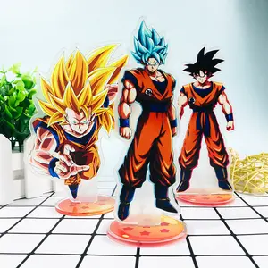 Suporte de cartão acrílico decorativo criativo para presente de brinquedo anime personagem transparente desenho animado acrílico suporte de cartão