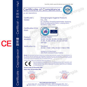 Serviettes hygiéniques jetables en coton biologique ultra-minces et super absorbantes <span class=keywords><strong>pour</strong></span> les adolescents personnalisées à usage quotidien à bas quantité minimale de commande vente en gros - Product Image 6