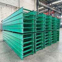 Support de câbles ventilé de type échelle robuste 300x100 400x150 600x200mm galvanisé à chaud, disponible en OEM