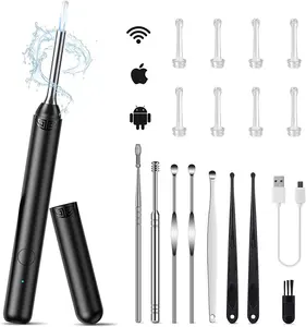 Portable Smart Wireless Ear Cleaning Endoscope Visual Earwax Removal Tool Ear Cleaner Ear Wax Removal with Ca