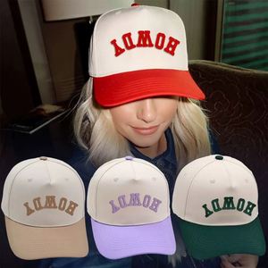 Casquettes de baseball bicolores de haute qualité en gros pour hommes et femmes, casquette de sport unie, logo brodé 3D, casquette personnalisée à 5 panneaux - Product Image 1