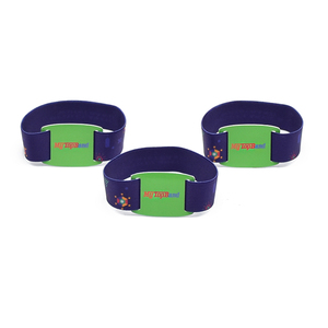 สายรัดข้อมือ RFID แบบยืดหยุ่น GSC Reusable Stretch 13.56mhz สำหรับโรงแรม พร้อมสมาร์ทการ์ด - Product Image 4