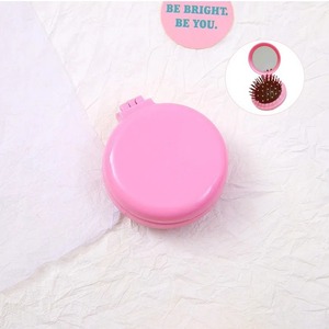 Peigne à coussin d'air pliable avec miroir, peigne à coussin d'air portable et esthétique, peigne de massage - Product Image 3