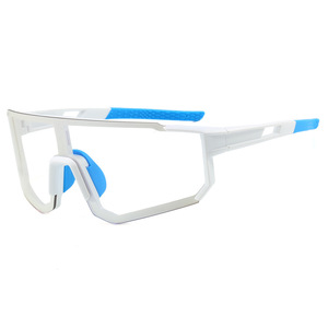 Sports Cycling Glasses PC <b>Frame</b> Photochromic Lens UV400 Windproof Outdoor Use - Product Image 1
