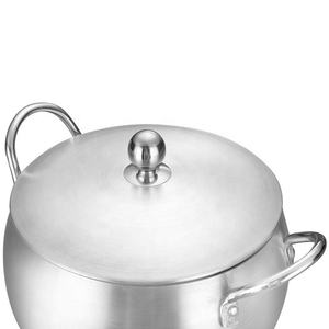 Iyi satış beş parçalı çok fonksiyonlu çorba tenceresi tencere setleri yüksek kaliteli alüminyum mutfak pişirme tencere Metal malzeme - Product Image 5