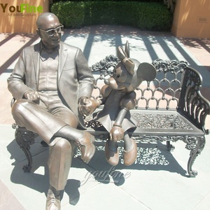 Kích Thước Cuộc Sống Bằng Đồng Einstein Ngồi Trên Băng Ghế Dự Bị - Product Image 4