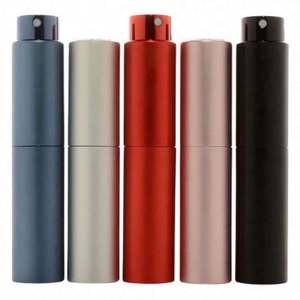 Fabricante de Botellas de Perfume de Vidrio y Aluminio Recargables Vacías de 10 ml con Pulverizador y Serigrafía, MOQ de 100 Piezas - Product Image 5