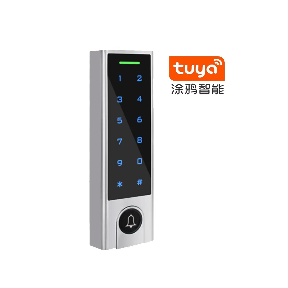 Secukey Tuya Smart WiFi RFID Card Access Control Controller by Smartphone APP with Touch Keypad Access