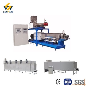 Máquina de planta de fabricación de proteína de <span class=keywords><strong>soja</strong></span> <span class=keywords><strong>texturizada</strong></span> vegana vegetariana de doble tornillo - Product Image 3