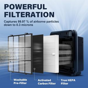 Filtres de remplacement pour purificateur d'air lavables personnalisés, filtre à air HEPA, filtres à charbon actif compatibles avec <span class=keywords><strong>Coway</strong></span> - Product Image 4