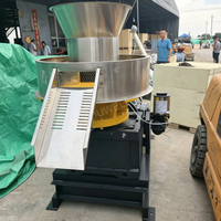 Machine à granulés de bois biomasse industrielle à anneau de haute efficacité, moteur 22 kW, certifiée CE, production 300-400 kg/h pour combustible à base de sciure de bois