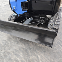 Mini-pelleuse chenillée de jardin la plus petite de Chine, 0,8 tonne, 1 tonne, 1,2 tonne, 1,5 tonne, avec moteur et pompe de haute performance, livraison gratuite