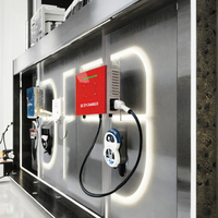 Cargador Rápido de CC de Alta Eficiencia Sixpence Blanco ODM OEM CCS1 CCS2 20Kw 30Kw 40Kw con Estadísticas de Datos OCPP e Impermeabilidad IP54 para