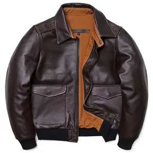 Tailored leather Jacket for men Slim Fit Fashion Casual men Street Korean loose hip Hop Bomber Jacket for men coat