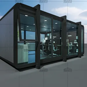 Módulo de Banco de metal para exteriores Casa Lugar DE TRABAJO Casa móvil Casa prefabricada Tiny Home