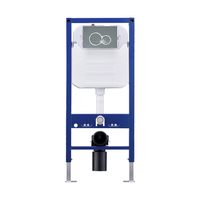 Réservoir d'eau de toilette de haute qualité, encastré, suspendu au mur, mécanique, double chasse d'eau, CE