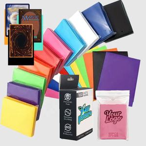 Premium personnalisé pour MTG Yugioh TCG Magic Sports Game Cartes standard Cartes à collectionner Modèle personnalisable Pochettes de cartes mates - Product Image 1