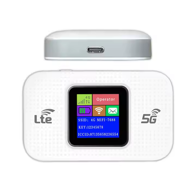 Portable Mini 4G LTE Router Sim Card Slot 300Mbps Max LAN Data 5G 2.4G WiFi Wireless Repeater Pocket Outdoor Hotspot Modem