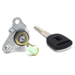 Cilindro de cerradura de puerta Huajiefan 72185-SEL-T01 para Honda Fit, cerradura cilíndrica con 1 llave, color negro - Product Image 3