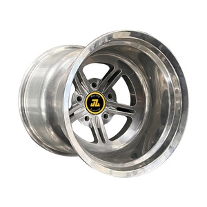 ล้อฟอร์จประสิทธิภาพสูง น้ำหนักเบา สำหรับรถแข่งแบบ Drag Race พร้อม Beadlock ขนาด 15x10 15x15 16x16 - Product Image 1
