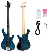 IRIN Guitare Basse 4 Cordes Active Pickup Guitare Électrique Active Pickup Technologie Touche En Bois Usine En Gros Guitare