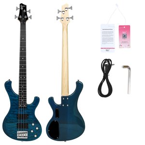 IRIN Bass <span class=keywords><strong>Guitar</strong></span> 4 String Active Pickup Guitarra eléctrica Active Pickup Technology Diapasón de madera Fábrica Venta al por mayor Guitarra - Product Image 2