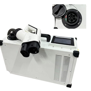 Station de charge rapide EV 15kw 20kw EVSE Chargeur mobile EV <span class=keywords><strong>G2V</strong></span> Chargeur portable DC EV GBT avec écran - Product Image 1