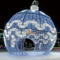 Lumière décorative LED extérieure suspendue personnalisable, imperméable, thème 3D, pour les événements de festivals de rue, IP65