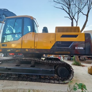 Excavatrices Volvo EC350DL d'occasion à haut rapport coût-efficacité, 35 tonnes, hydrauliques, à chenilles, moteur, pompe et PLC d'origine haute performance - Product Image 3