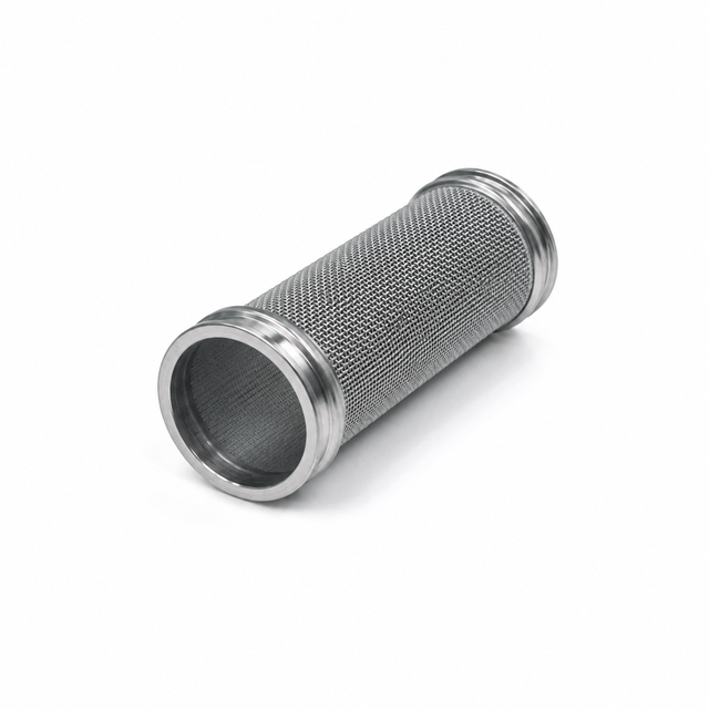 Factory OEM Sintered Stainless Steel Mesh Filter Cartridge Multiple Micron Ratings for Industrial Filtration Unit