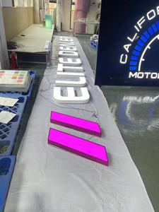 Tùy chỉnh Công ty Văn phòng quảng cáo ngoài trời 3D LED <span class=keywords><strong>Acrylic</strong></span> dấu hiệu ánh sáng phía trước-lit PVC thư <span class=keywords><strong>signage</strong></span> cho các tòa nhà khách sạn Biển hiệu - Product Image 6