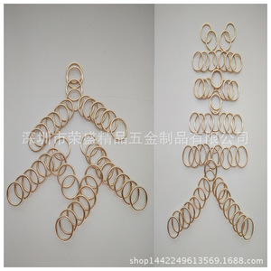 Anillas Metálicas y Hebillas para Bolsos, Llaveros y Manualidades, Chapadas en Oro y Plata, Origen Shenzhen, China - Product Image 4