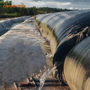 침식 방지 모래 슬러지 geobag 탈수 PP 짠 600g/sqm 해안 보호를위한 지오텍 스타일 지오 튜브 - Product Image 1