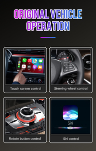 Không Dây Carplay <span class=keywords><strong>Android</strong></span> Tự Động Ai Hộp Phổ Carplay 2 Trong 1 Xe Adapter Cắm Và Chơi Thông Minh Sử Dụng - Product Image 4