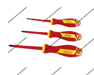 Juego de Destornilladores Aislados de Acero Crv de Alta Calidad All Star, 6 Piezas, Acabado Negro VDE - Product Image 4