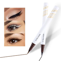 Crayon Eyeliner Minéral Mat Imperméable Longue Durée à Pointe Magnétique en Feutre, Couleurs Variées, Vente Chaude, OEM/ODM, Marque Privée, Échantillon Gratuit