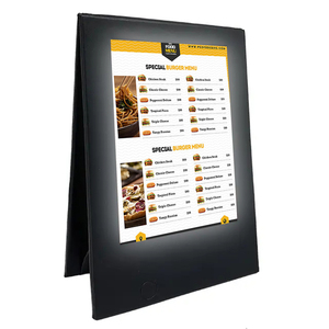 Menu LED de table double face A5/A6 pour restaurant, avec éclairage LED intégré – Vente en gros - Product Image 1