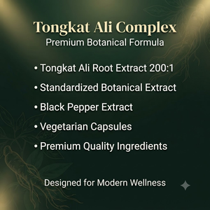 OEM ODM Tongkat Ali แคปซูลสารสกัดจากราก120ฉลากส่วนตัวจำนวนมาก - Product Image 3