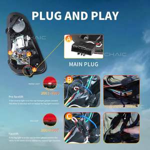 Luces Traseras LED Arcaicas para <span class=keywords><strong>Mini</strong></span> R50 R53 <span class=keywords><strong>One</strong></span> D Cooper S <span class=keywords><strong>Mini</strong></span> <span class=keywords><strong>Cabrio</strong></span> R52 2001-2007 con Intermitentes Secuenciales (Color Humo) - Product Image 5