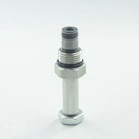 Válvula de cartucho electromagnética de acero fundido SV-08/SV-10/SV-12 para elevación y alivio de presión, con rosca hidráulica y flujo de 1 GPM