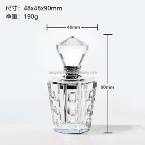 Vente en gros de flacons de <span class=keywords><strong>parfum</strong></span> pour <span class=keywords><strong>homme</strong></span> Qicheng 12 ml en verre arabe, flacons en <span class=keywords><strong>cristal</strong></span> transparent pour huiles essentielles - Product Image 5