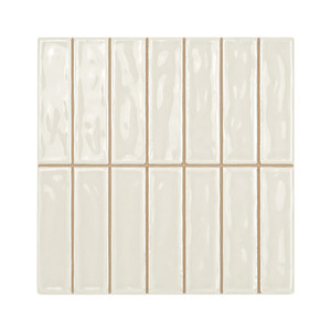 Mosaico Manhattan Greige 20x20 pre-tagliato 2,5x10 pollici per pareti e pavimenti - Product Image 3