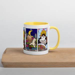 Taza Original del Meme del Gato del Tarot, Taza de <span class=keywords><strong>Café</strong></span> del Meme del Gato <span class=keywords><strong>Triste</strong></span> del Tarot - Product Image 3