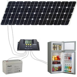 Factory Wholesale Export Compressor Solar Dual-door <b>Refrigerator</b> 12-24V 50-99L BCD-112 High-Efficiency Compressor Ensures Long-l - Product Image 3
