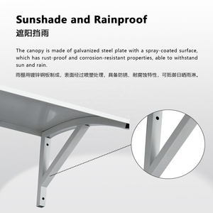 Abri de pluie pour l'unité extérieure d'un climatiseur domestique Couverture de climatiseur - Product Image 3