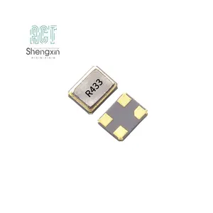 SMD3225/+75kHz/R433.920MHz/4PIN Acoustic Chip Saw Resonator