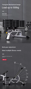 Banc de musculation multifonctionnel réglable pour le fitness - Product Image 6