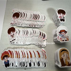 INS Kpop Idols impermeable Graffiti pegatina estética decorativa equipaje taza portátil teléfono álbum de recortes Notebook niños pegatinas - Product Image 3