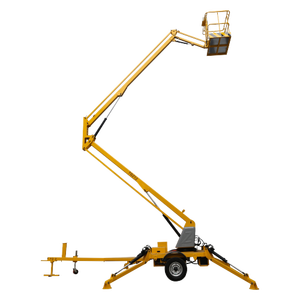 חשמלי קרוואן טלסקופים מפרקי עכביש מעלית Towable בום להרים עבור דובדבן פיקר עץ זמירה לקשט וציור - Product Image 2