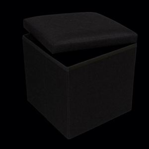 Modern Stool Living Room Furniture <b>Storage</b> Box Fabric Stainless Steel Bamboo Highest Quality Sample Available Stools Counter - Product Image 2